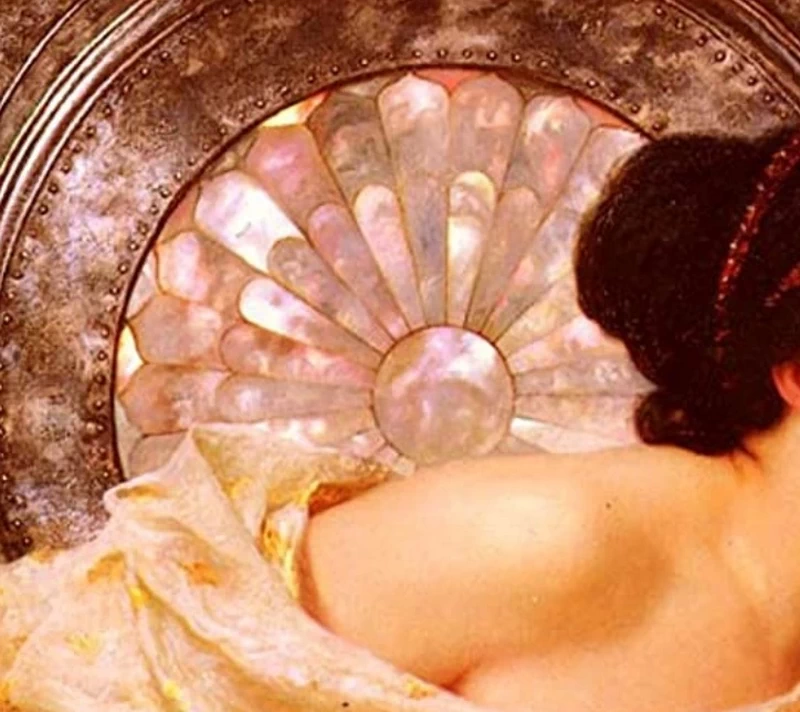 Lo specchio - dettaglio